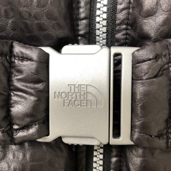 The North Face down belted parka jacket 14-16 women xs - Picture 5 of 13